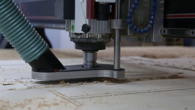 standing desk prototypes video bespoke plywood furniture being made on our CNC machine