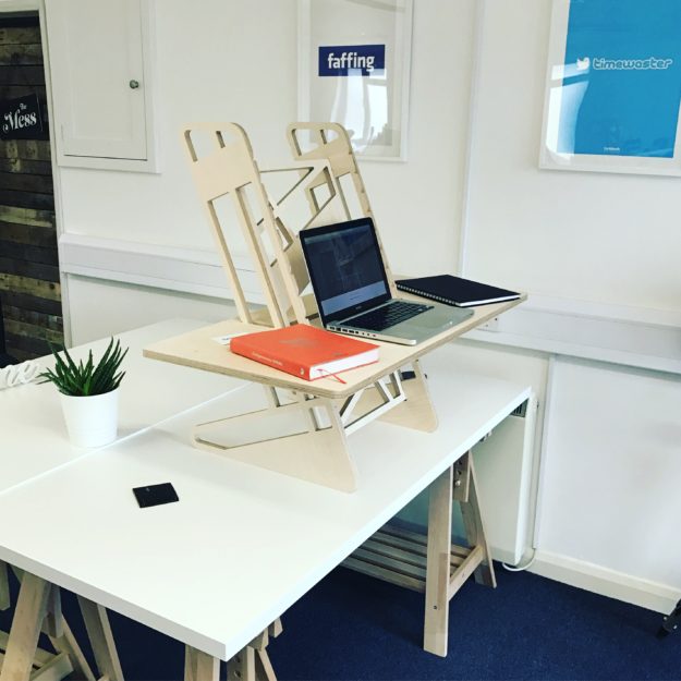 Helmm Standing Desk at FunkBunk