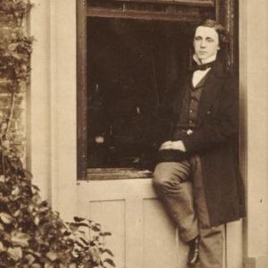 Lewis Carroll wrote many tales at a standing desk