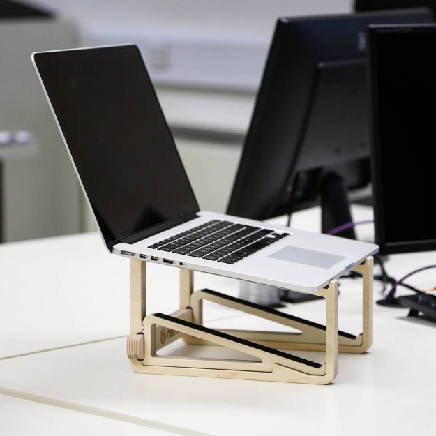 Our LaStand laptop riser and tablet stand is proving very popular and comes with its own carry bag and folds down completely flat for when you’re on the move. You can get 10% off on our website right now. Great for MacBooks