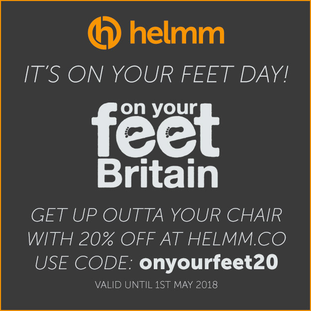 On Your Feet Day - 20% off