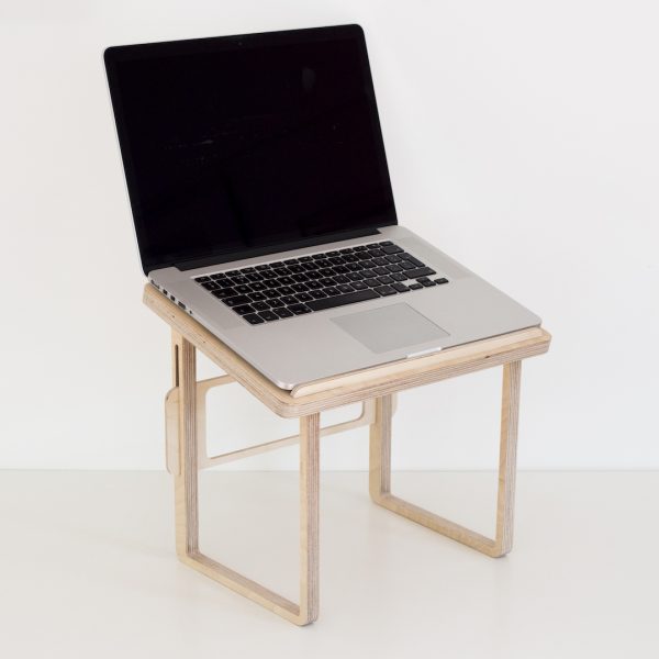 Wooden portable standing desk